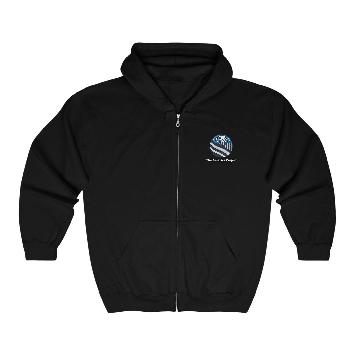 Unisex Full Zip Hoodie - Resist Graphic Sweatshirt for Activists
