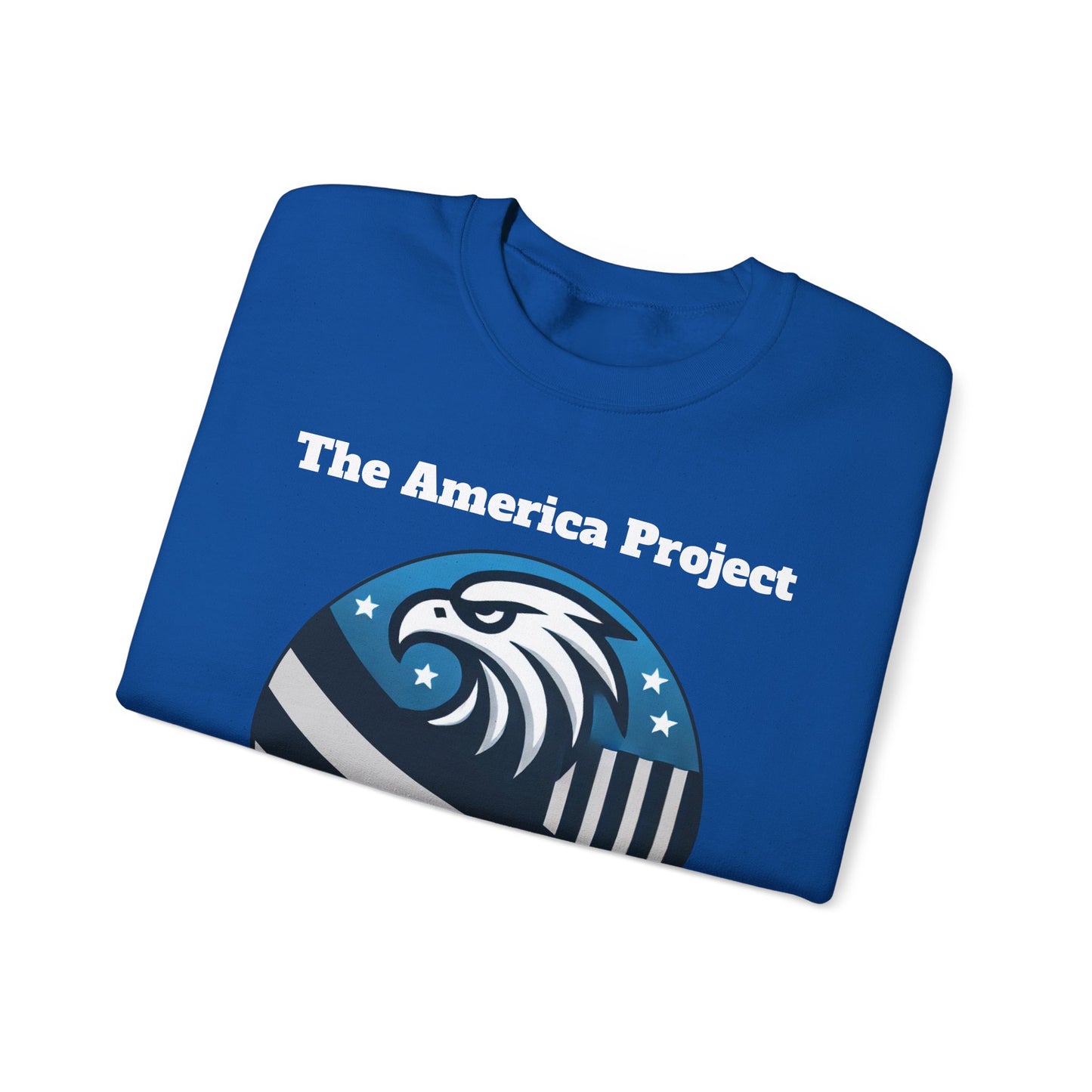 The America Project Unisex Heavy Blend Crewneck Sweatshirt, Comfortable Activism Apparel, Cozy Political Statement, Great for Gifting,