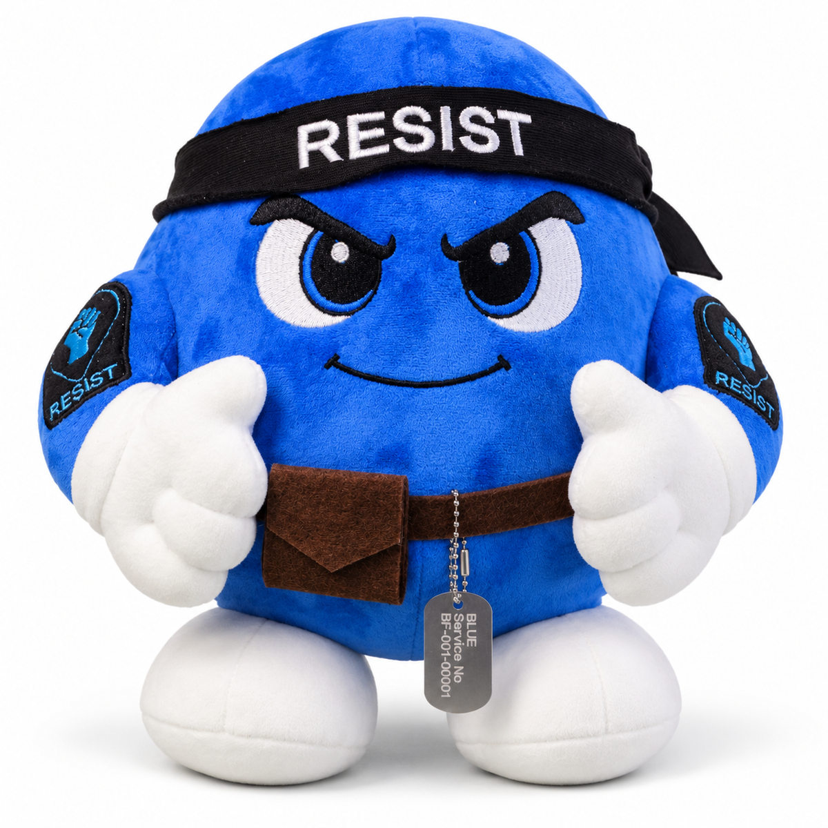 Blue — RESIST: Blue Dot Resistance Collectible Plush